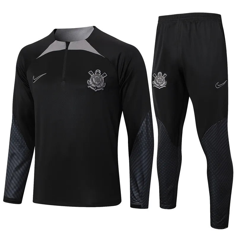 Corinthians Tracksuit - All Black
