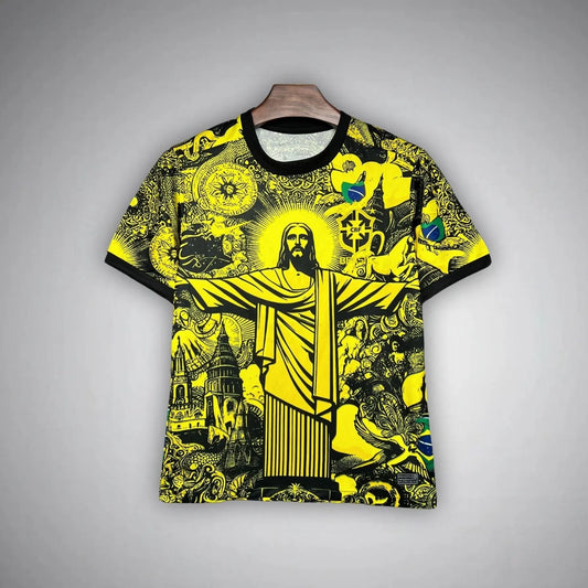 Brazil 'Christ The Redeemer' Yellow Special Edition Jersey