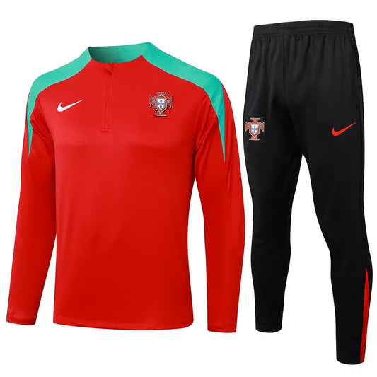 Portugal Tracksuit - Red/Green
