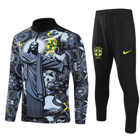 Brazil Tracksuit - 'Black Redeemer'